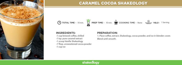 Caramel Cocoa Shakeology