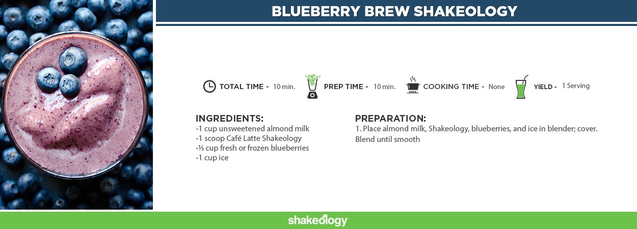 Blueberry Brew Shakeology