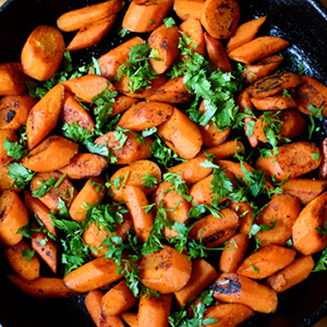 Caramelized Carrots with Curry Spice