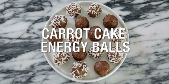Carrot Cake Energy Balls