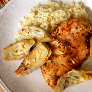 Baked Moroccan Chicken